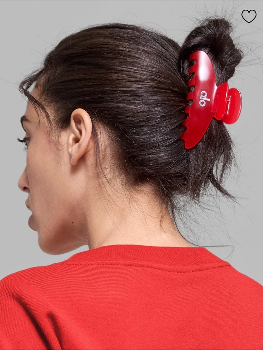 Effortless Claw Clip (2-Pack) Bright Red (retail price $58) discounted ~ NEW